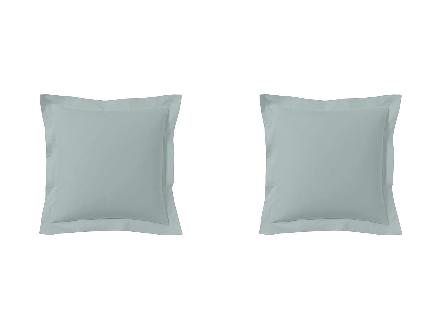 Lot de 2 taies d'oreillers percale archipel 65x65 cm