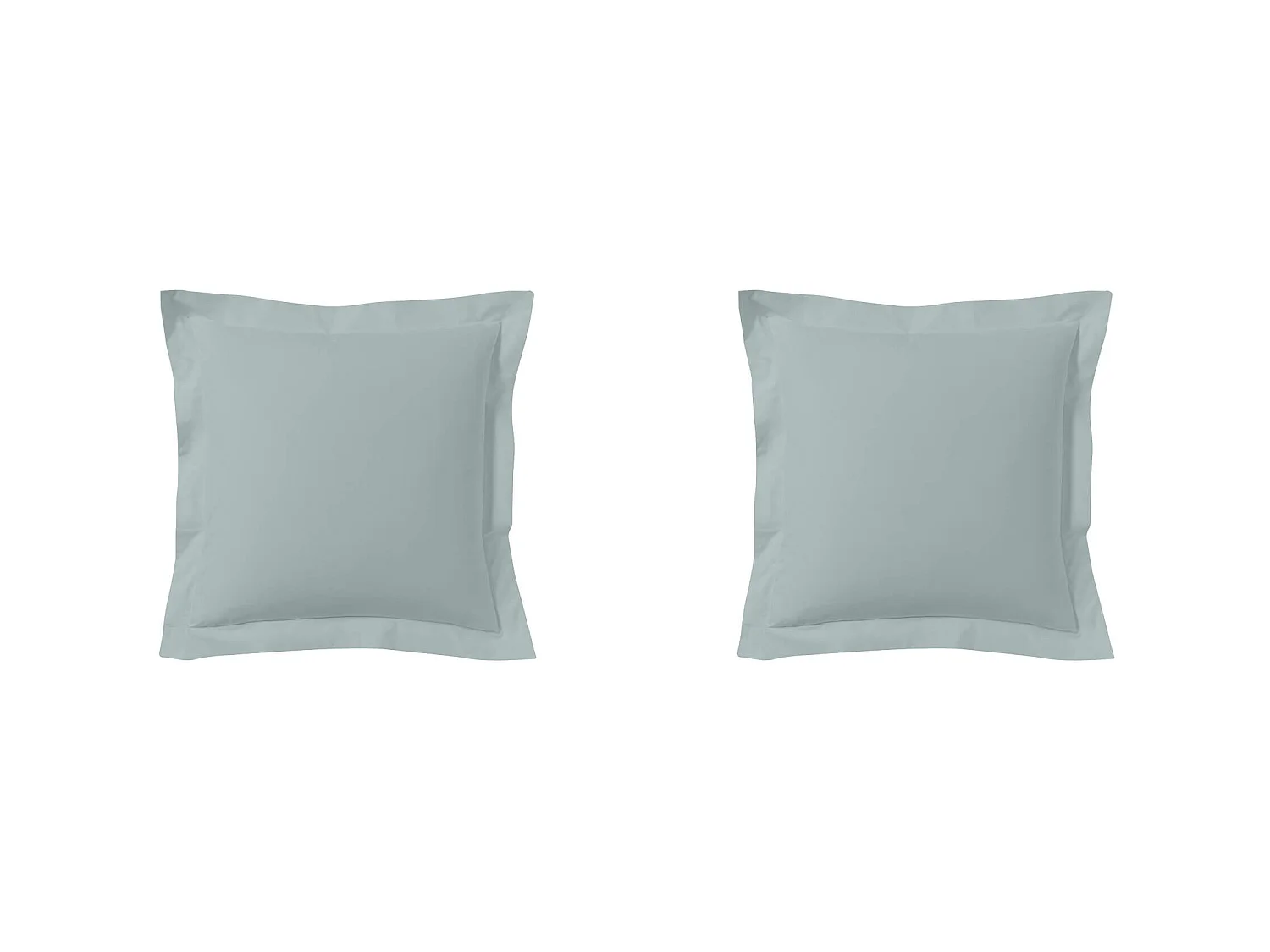 Lot de 2 taies d'oreillers percale archipel 65x65 cm