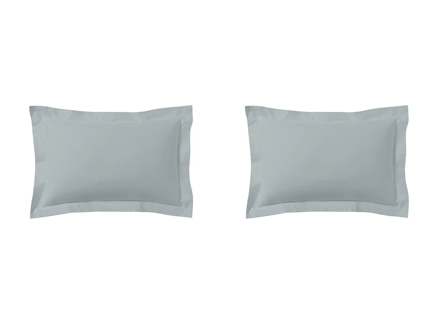 Lot de 2 taies d'oreillers percale archipel 50x70 cm