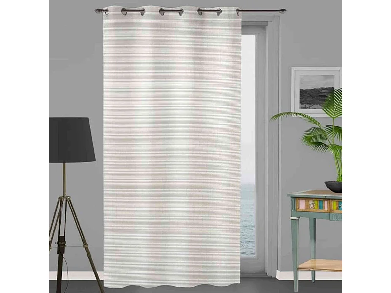 Visillo con ojales 280X250 cm LINA, de Soleil d'Ocre