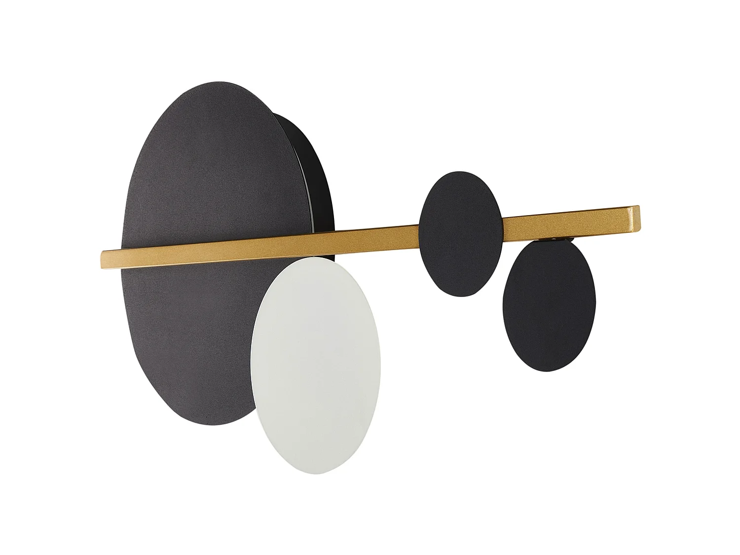 LED wandlamp PARITA Metaal Zwart