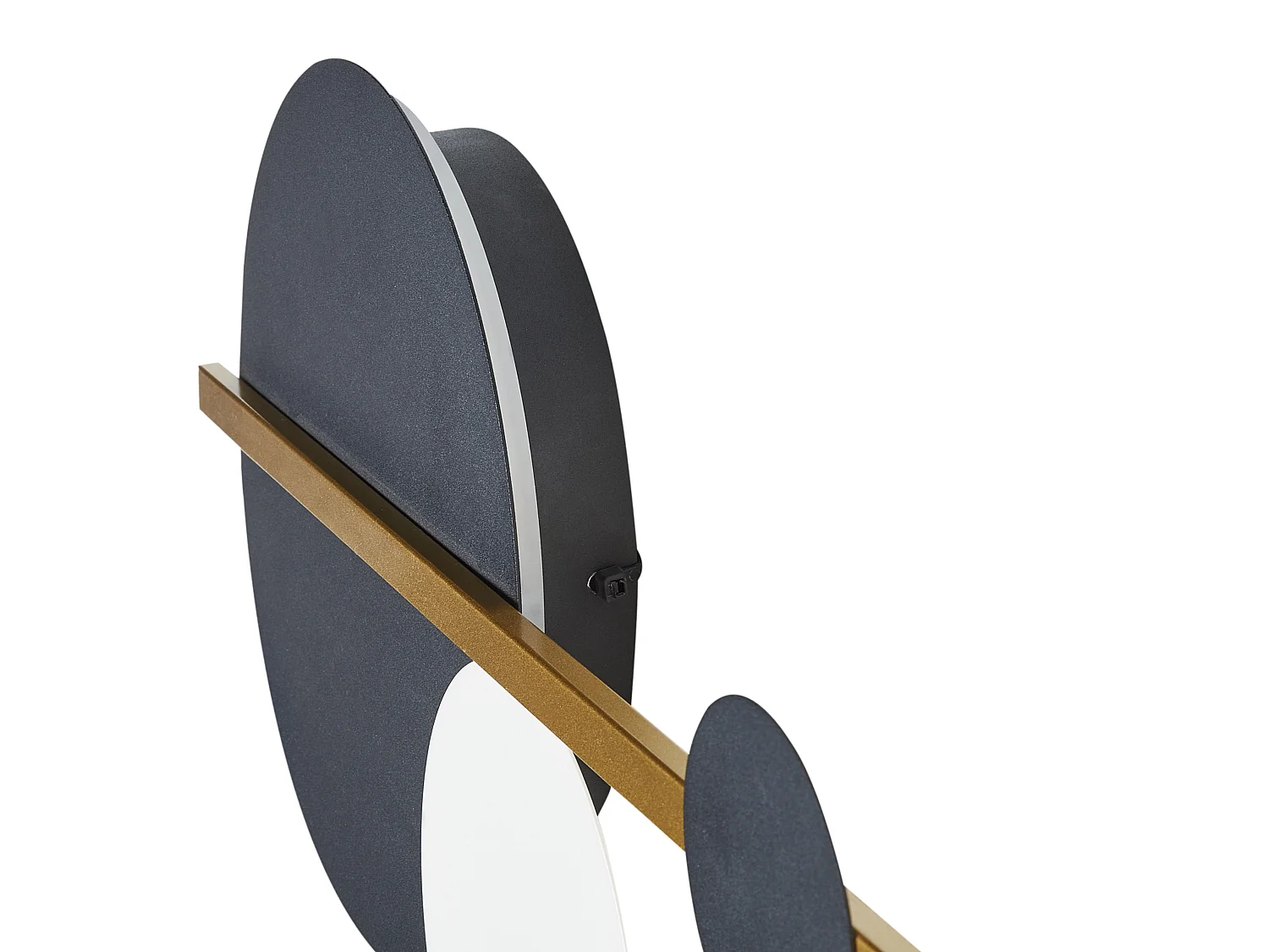 LED wandlamp PARITA Metaal Zwart