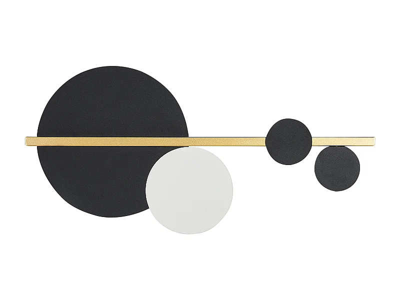 Lampe murale LED PARITA Métal Noir