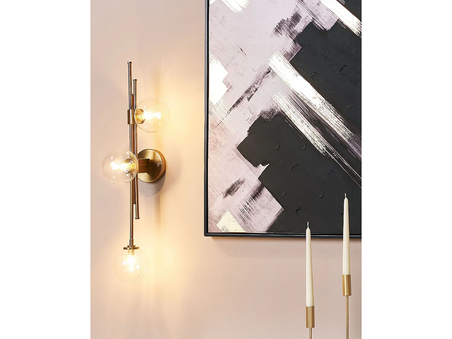Wandlamp TULIJA Metaal Goud