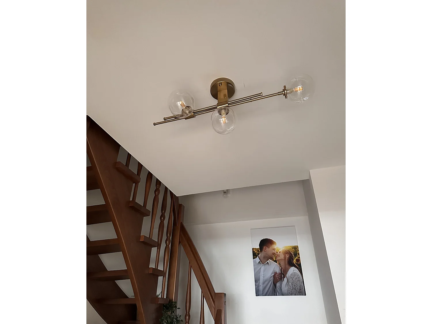 Lampe murale TULIJA Métal Doré