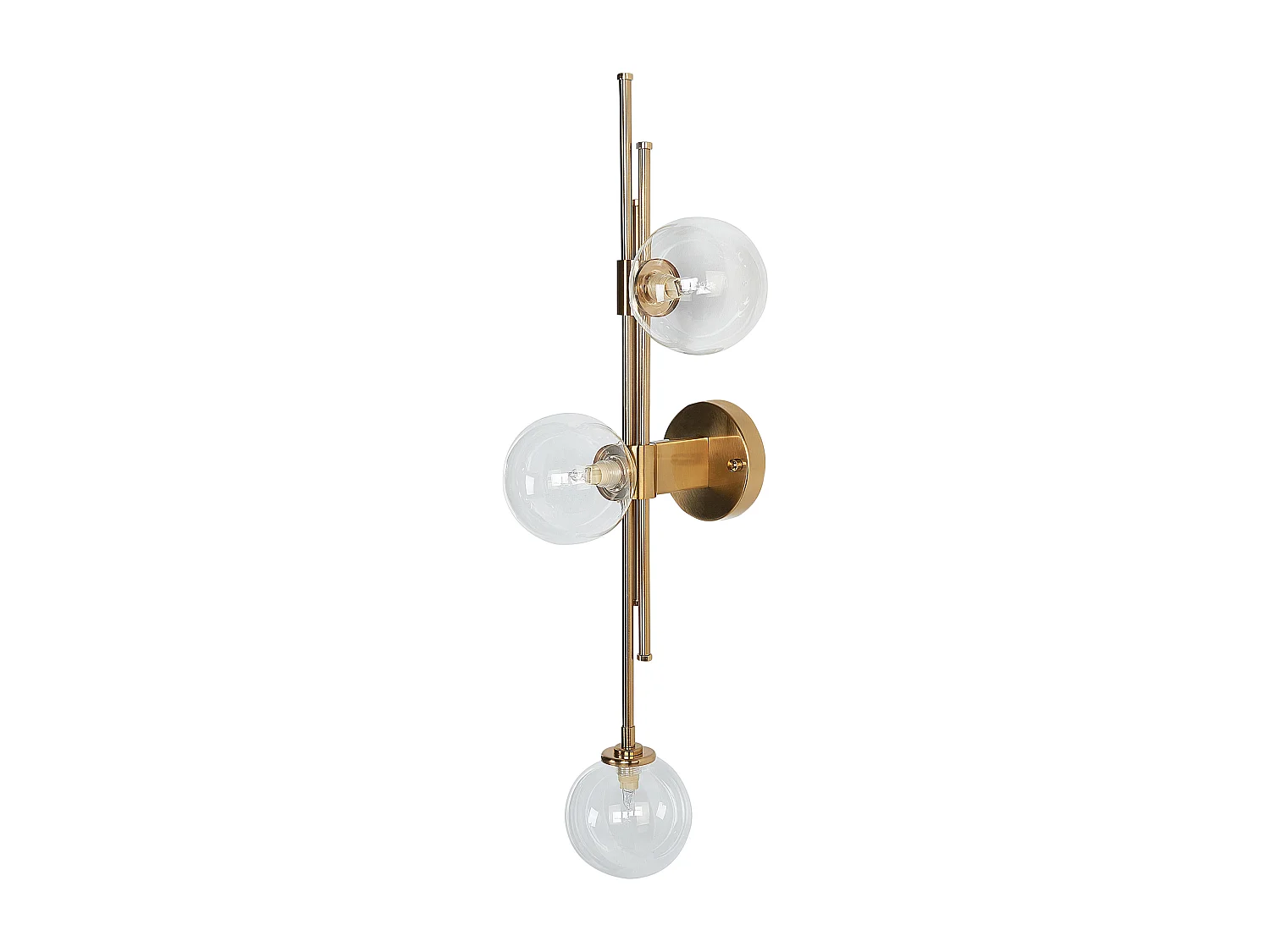 Lampa ścienna TULIJA Metal Złoty