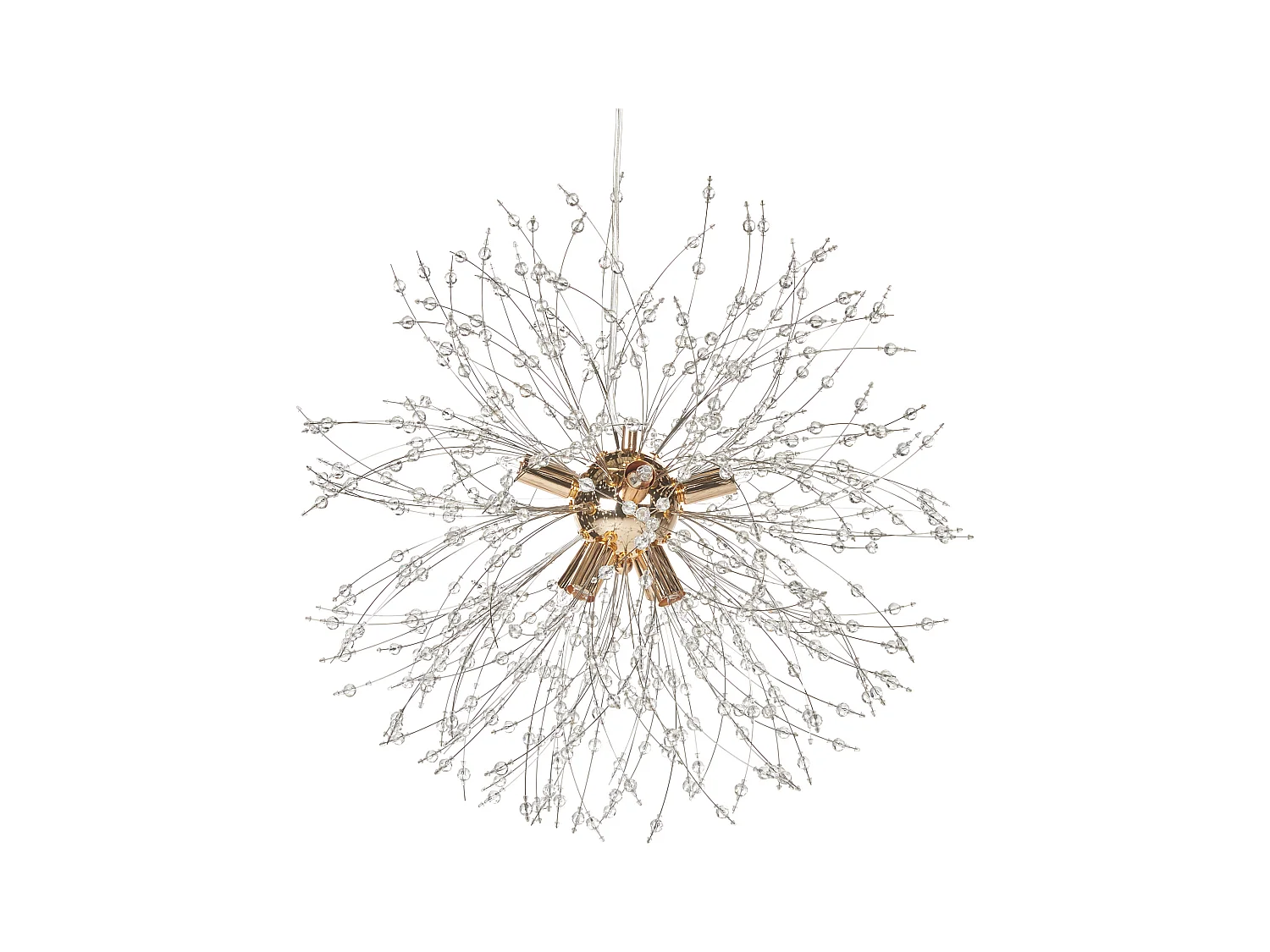 Lampe suspension TOROLA Métal Doré