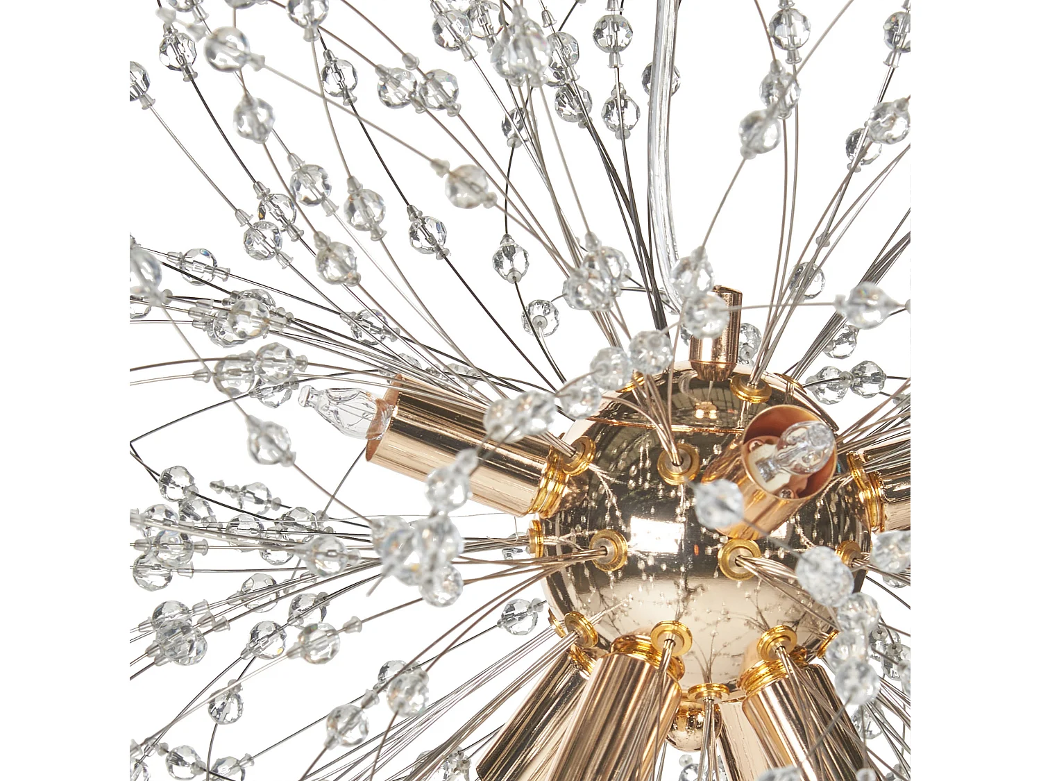 Lampe suspension TOROLA Métal Doré