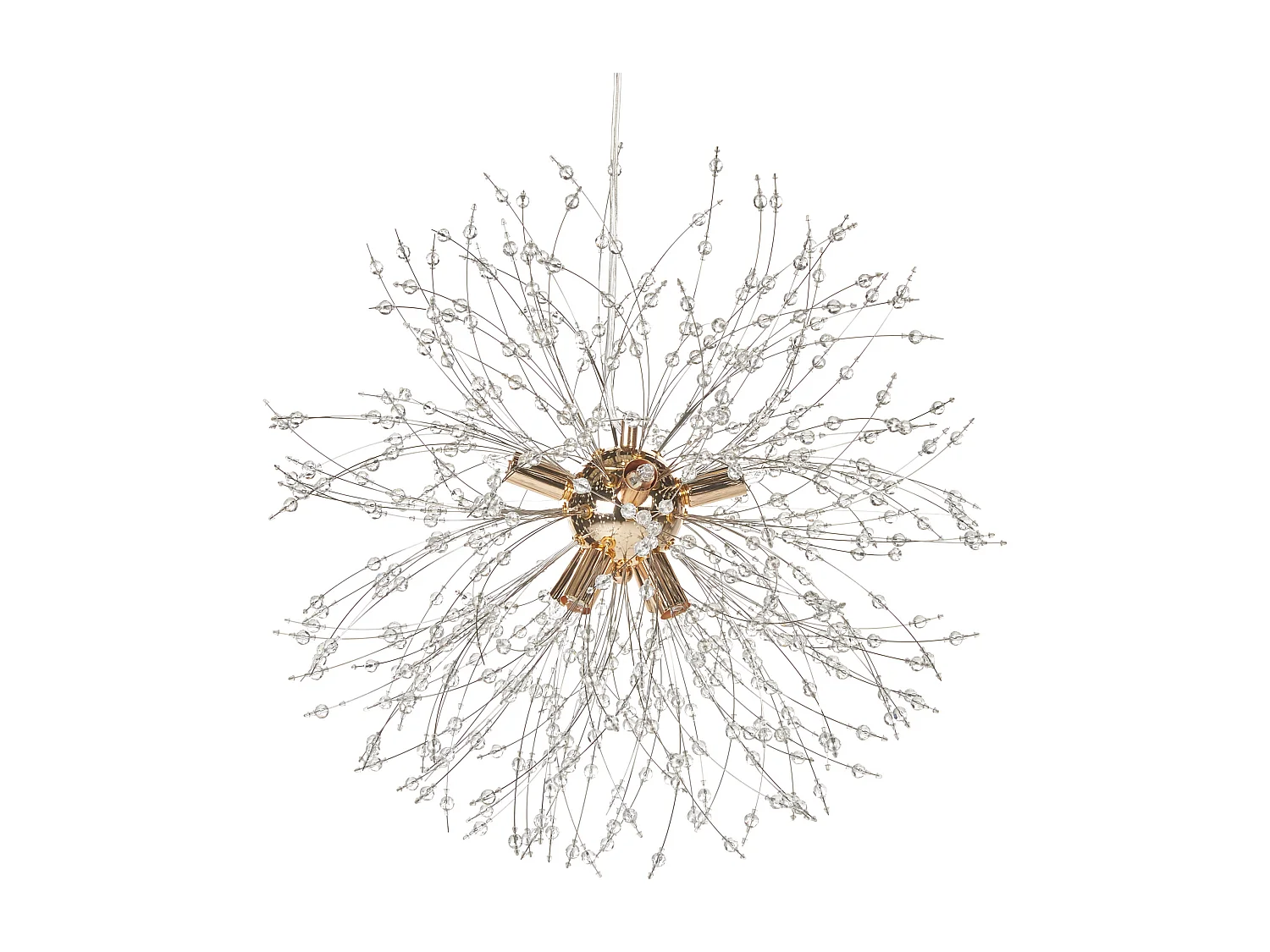 Lampe suspension TOROLA Métal Doré