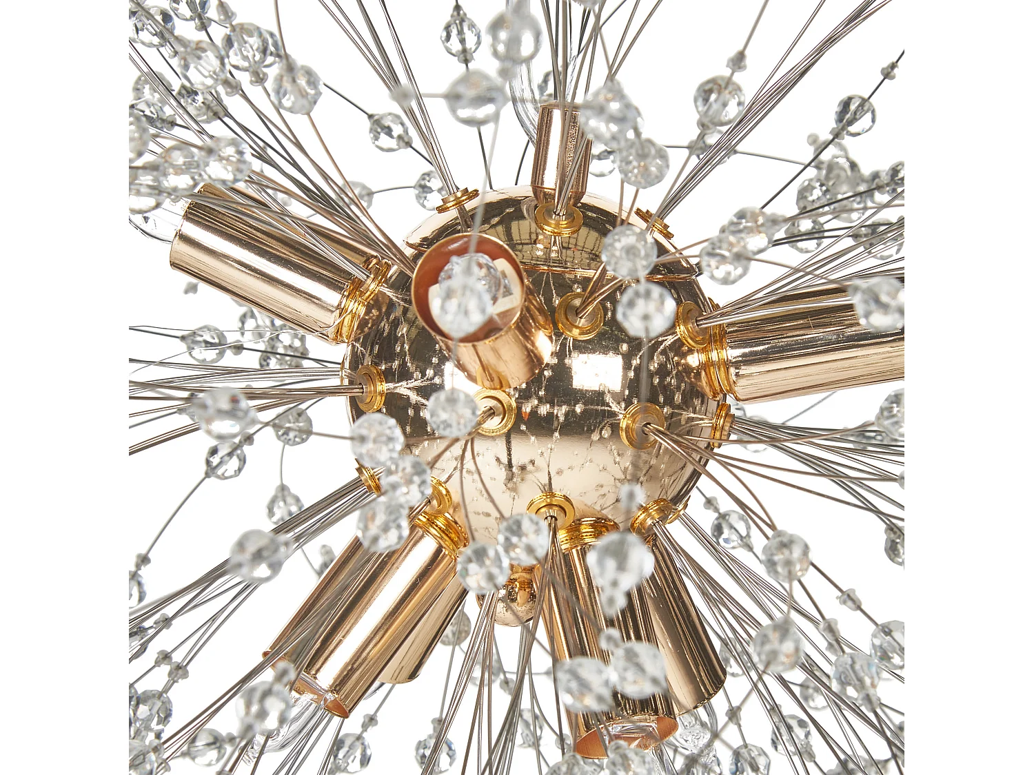 Lampe suspension TOROLA Métal Doré