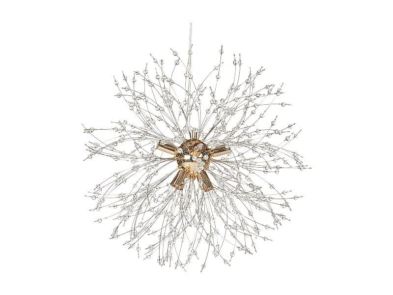 Lampe suspension TOROLA Métal Doré