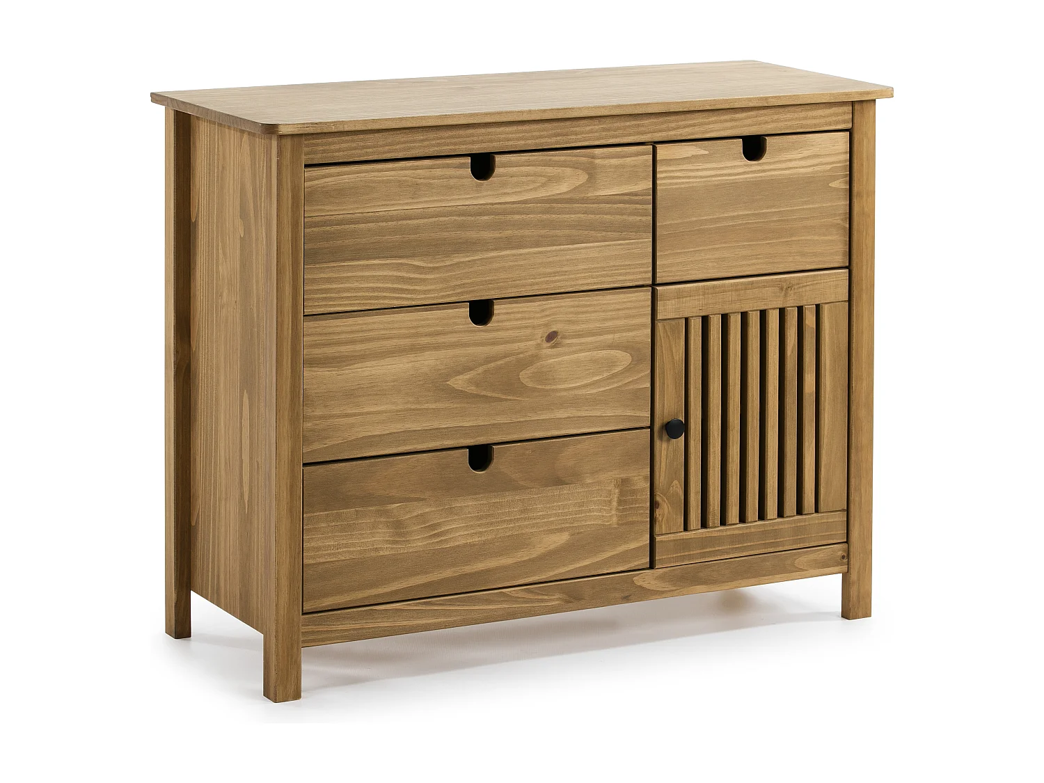 Kommode Bruna - 100x40x80cm - Bruin