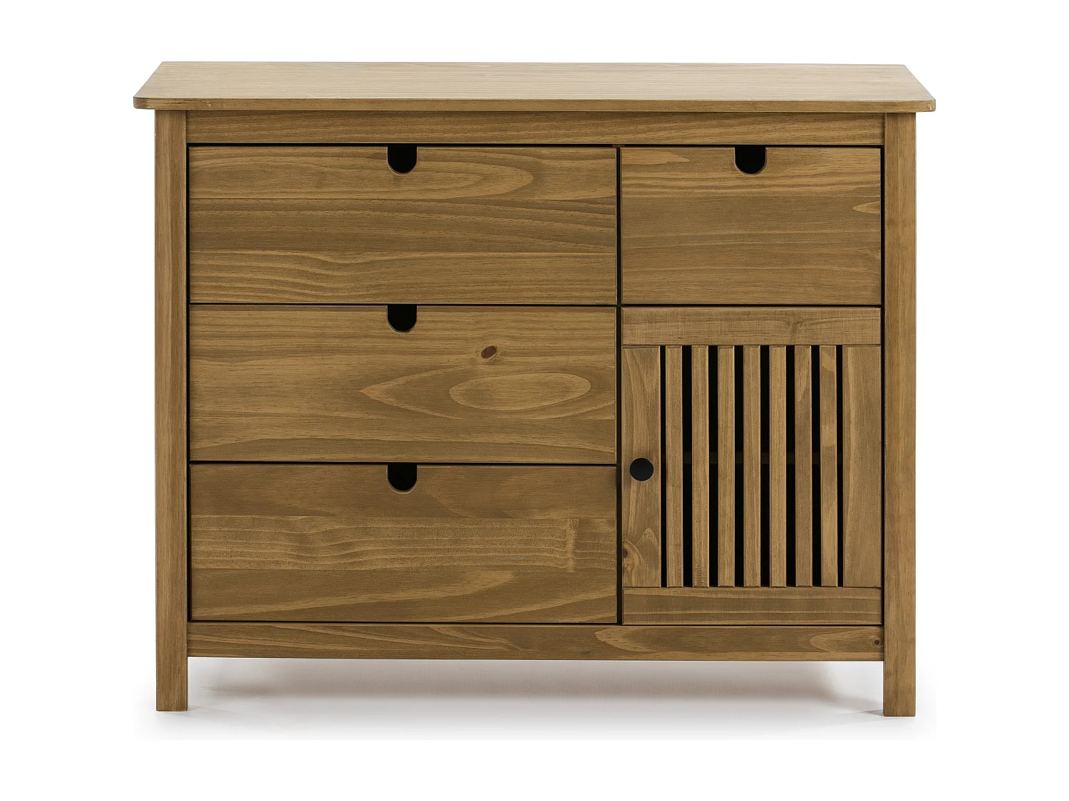 Kommode Bruna - 100x40x80cm - Bruin