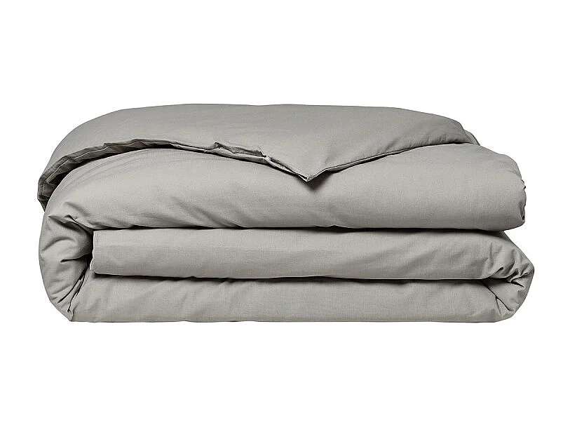 Housse de couette lisse 100% coton, qualité 144 fils. Linge 240x220cm