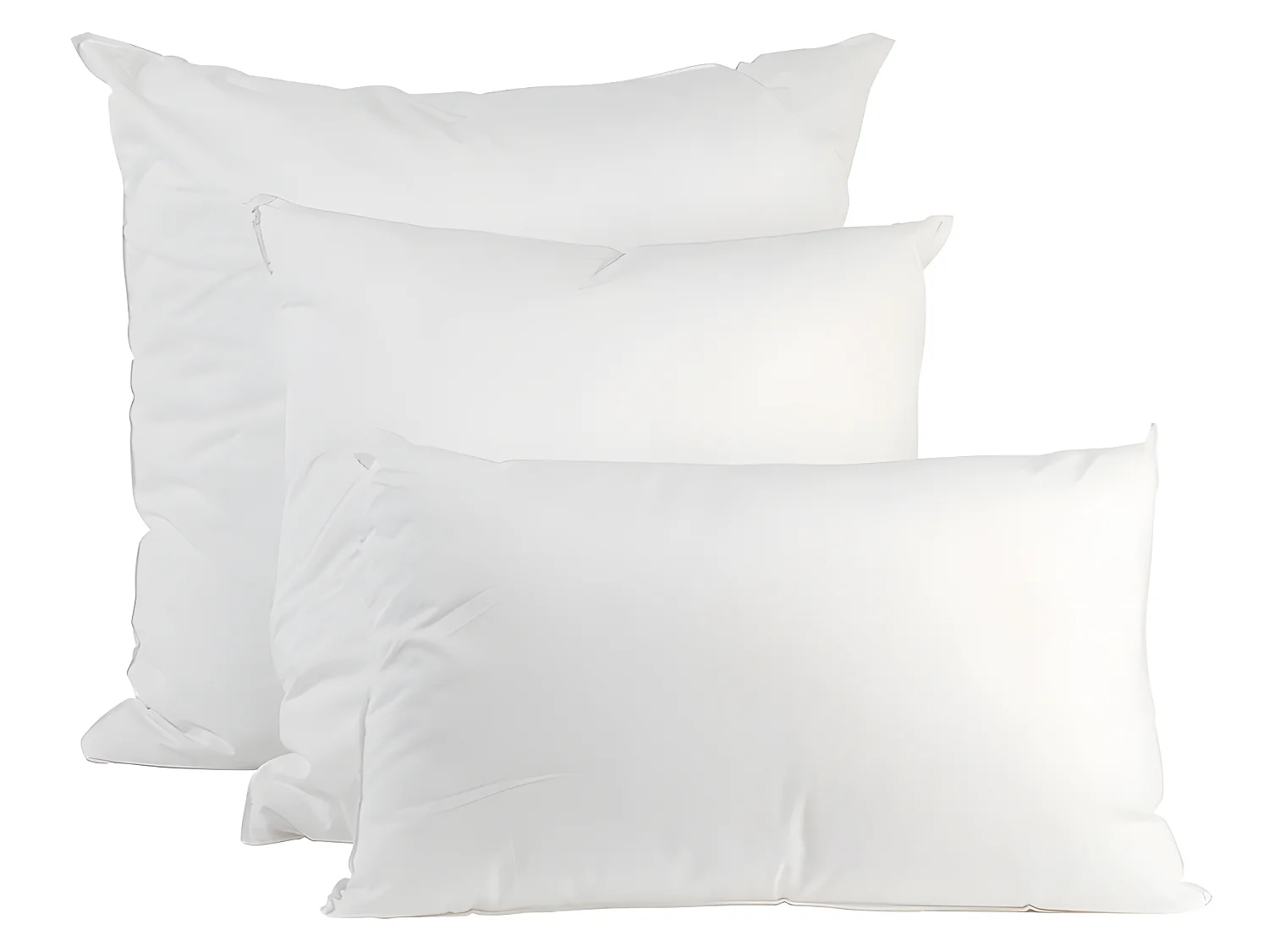 Garnissage coussin fibres creuses siliconées et extérieur polypropylène 30x50cm