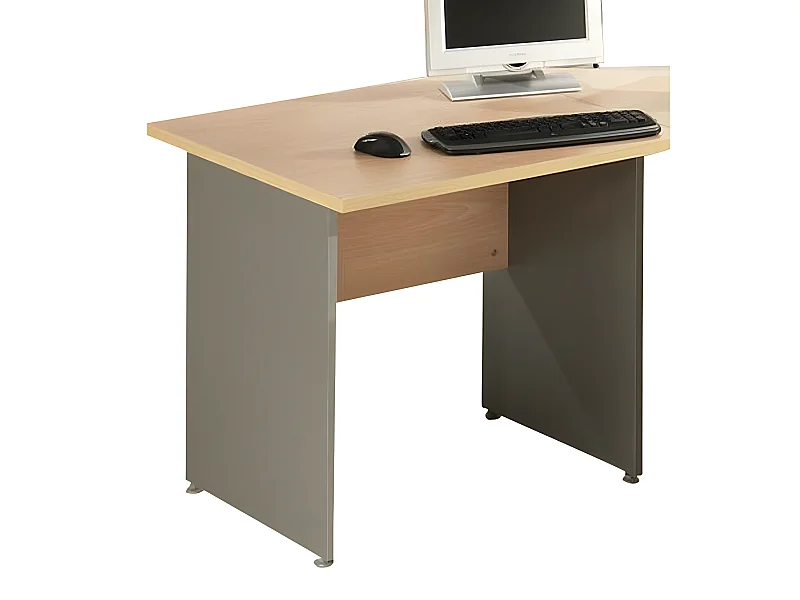 Bureau Winch 80 x 80 cm Hêtre Alu