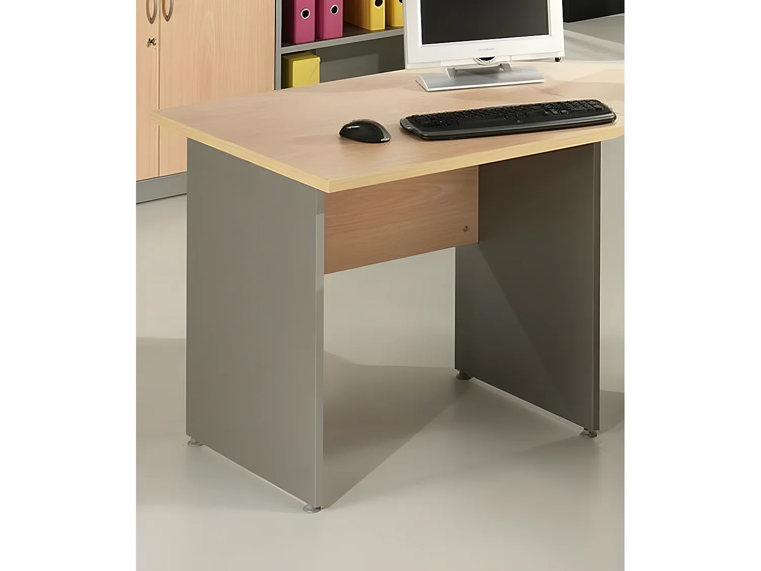 Bureau Winch 80 x 80 cm Hêtre Alu