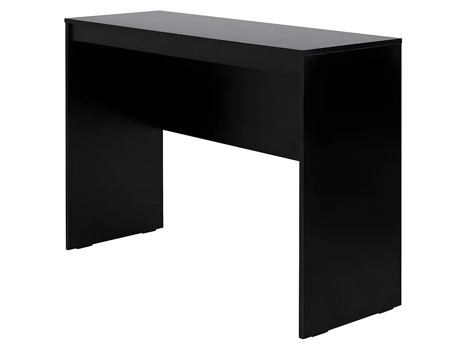Bureau Noir Longueur 106 Hauteur 77.4 Profondeur 38.5 cm