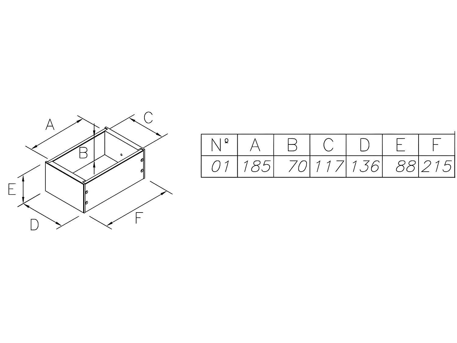 Surmeuble pour Bureau Blanc
