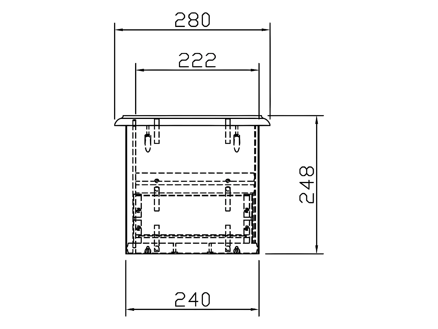 Surmeuble pour Bureau Blanc