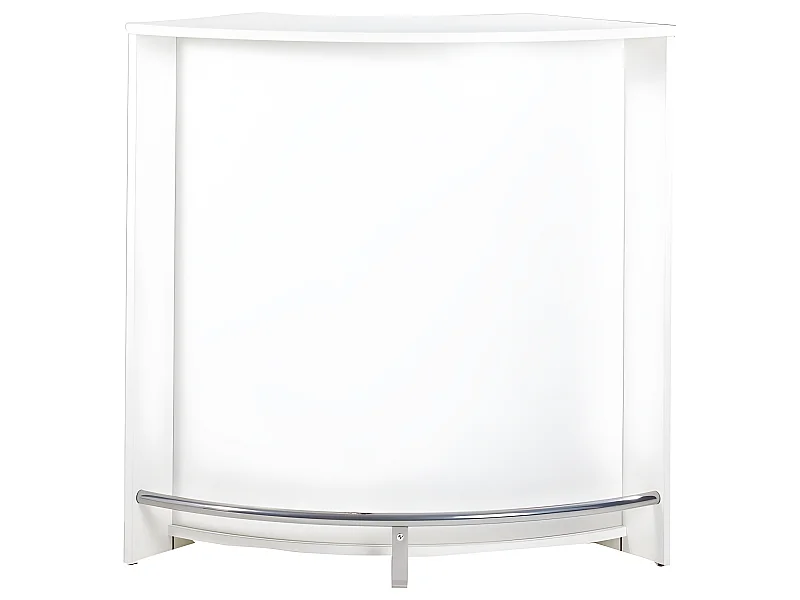 Meuble Bar Comptoir Cuisine Blanc 107 cm - Coloris: Blanc