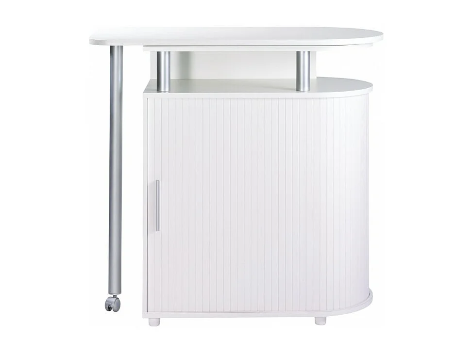 Mange-Debout Blanc Table Pivotante