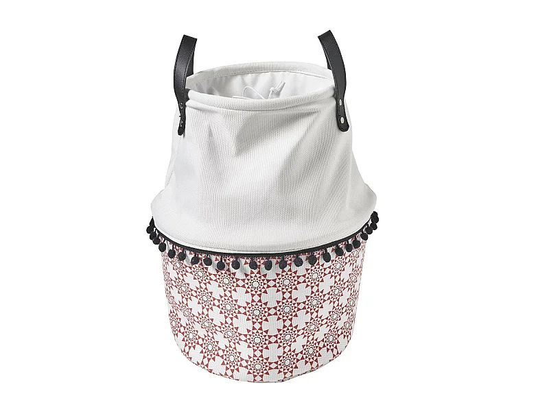 Panier à linge en polycoton MERIDA