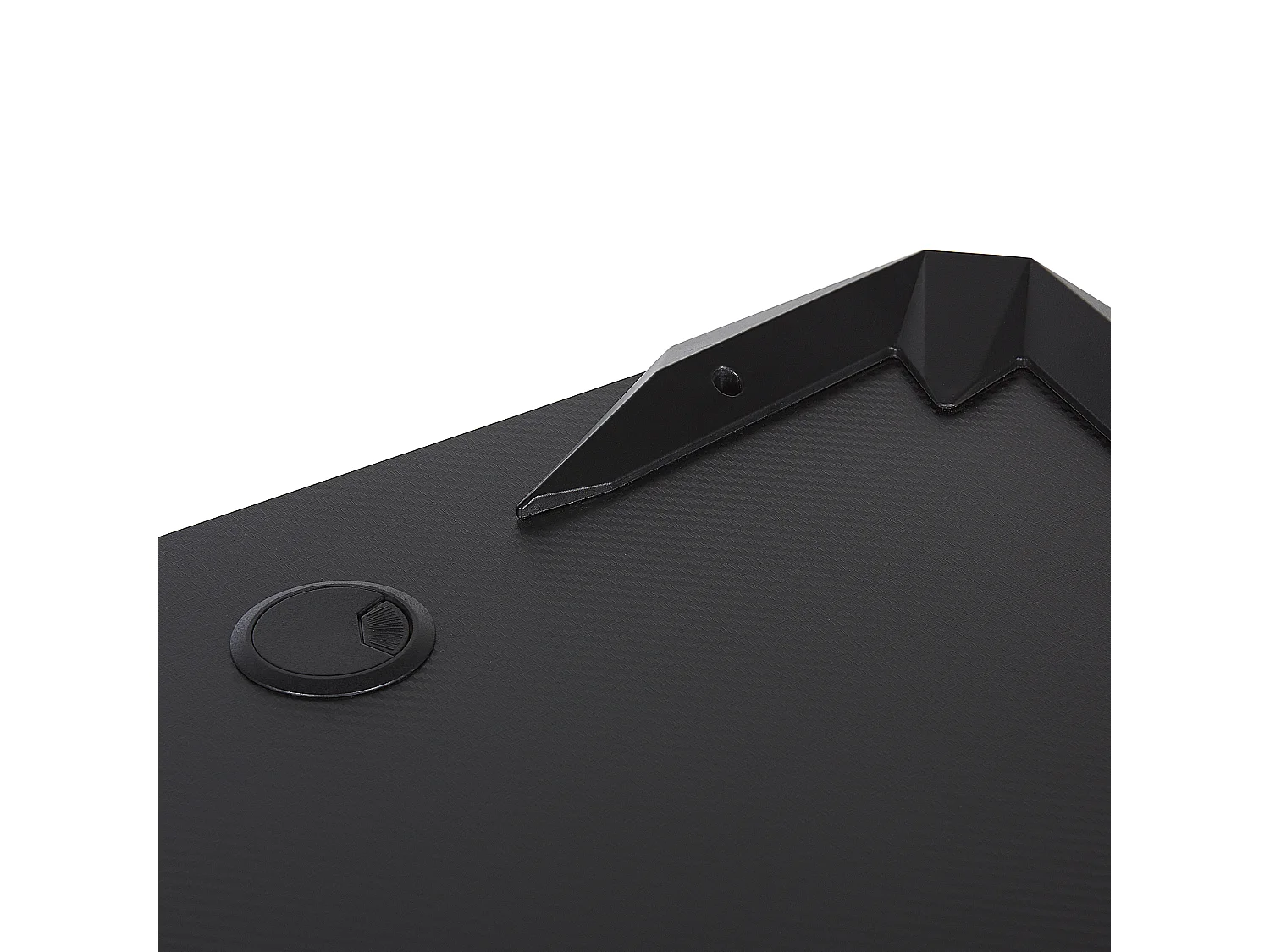 Bureau de jeu DANVERS Noir 120 cm 60 cm LED RVB