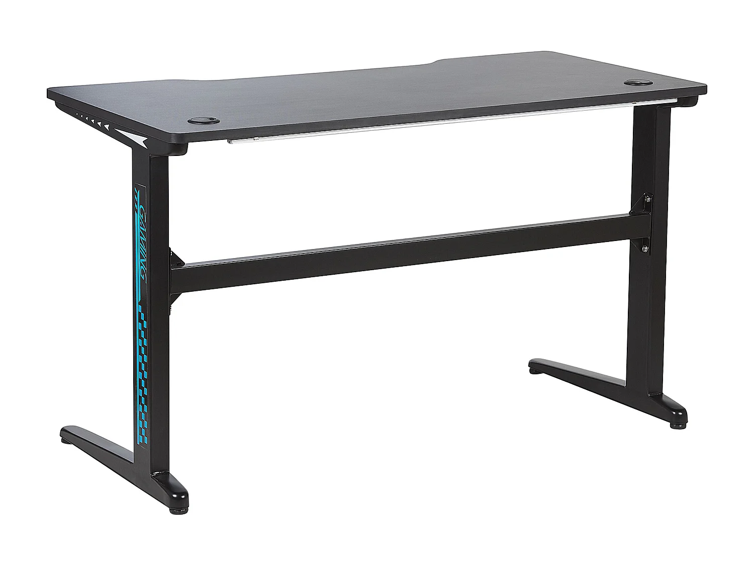 Game bureau DORAN Zwart 120 cm 60 cm RGB LED