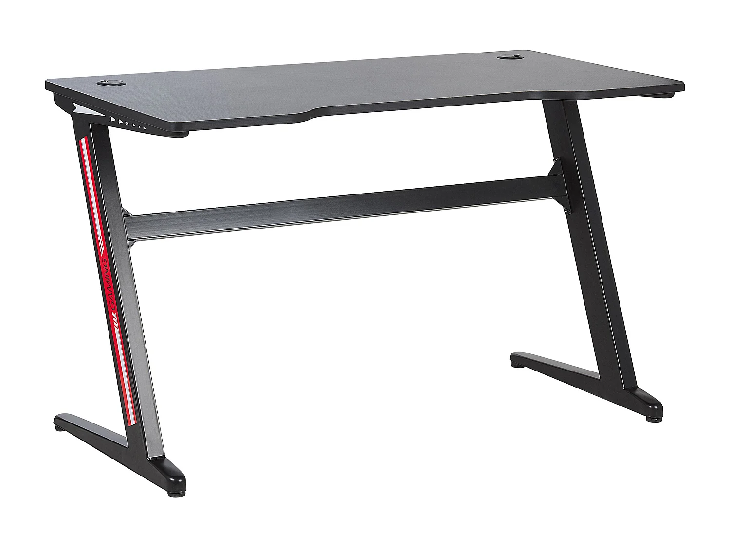 Bureau de jeu DARFUR Noir 120 cm 60 cm LED RVB