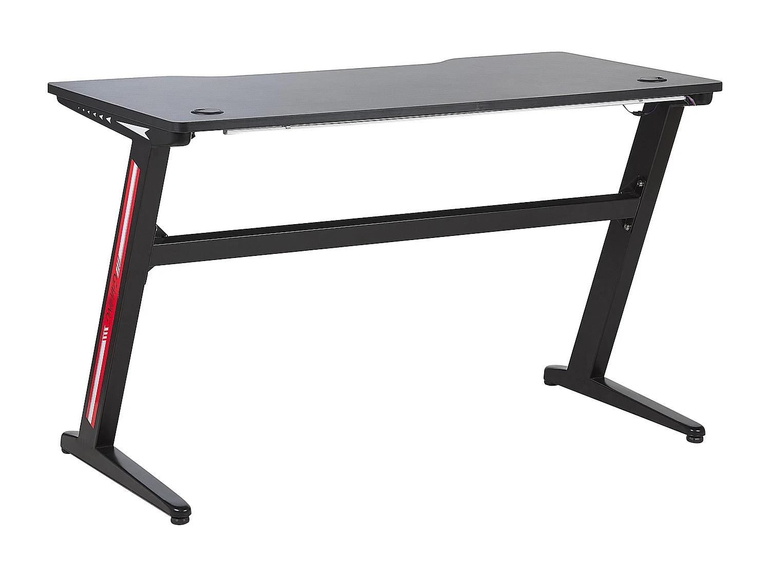 Scrivania da gaming DARFUR Nero 120 cm 60 cm LED RGB