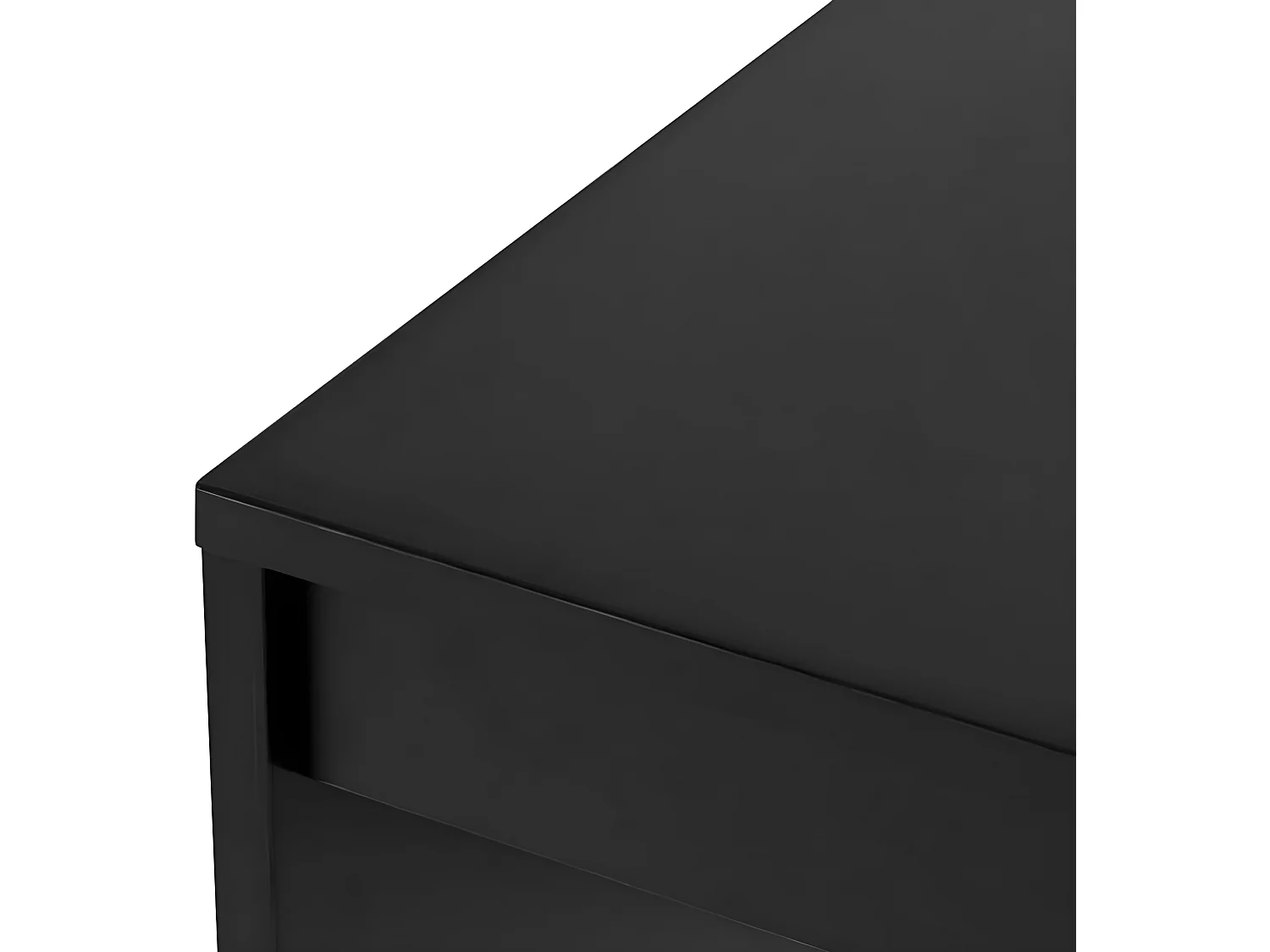 Bureau Noir Longueur 91.5 Hauteur 77 Profondeur 52.5 cm
