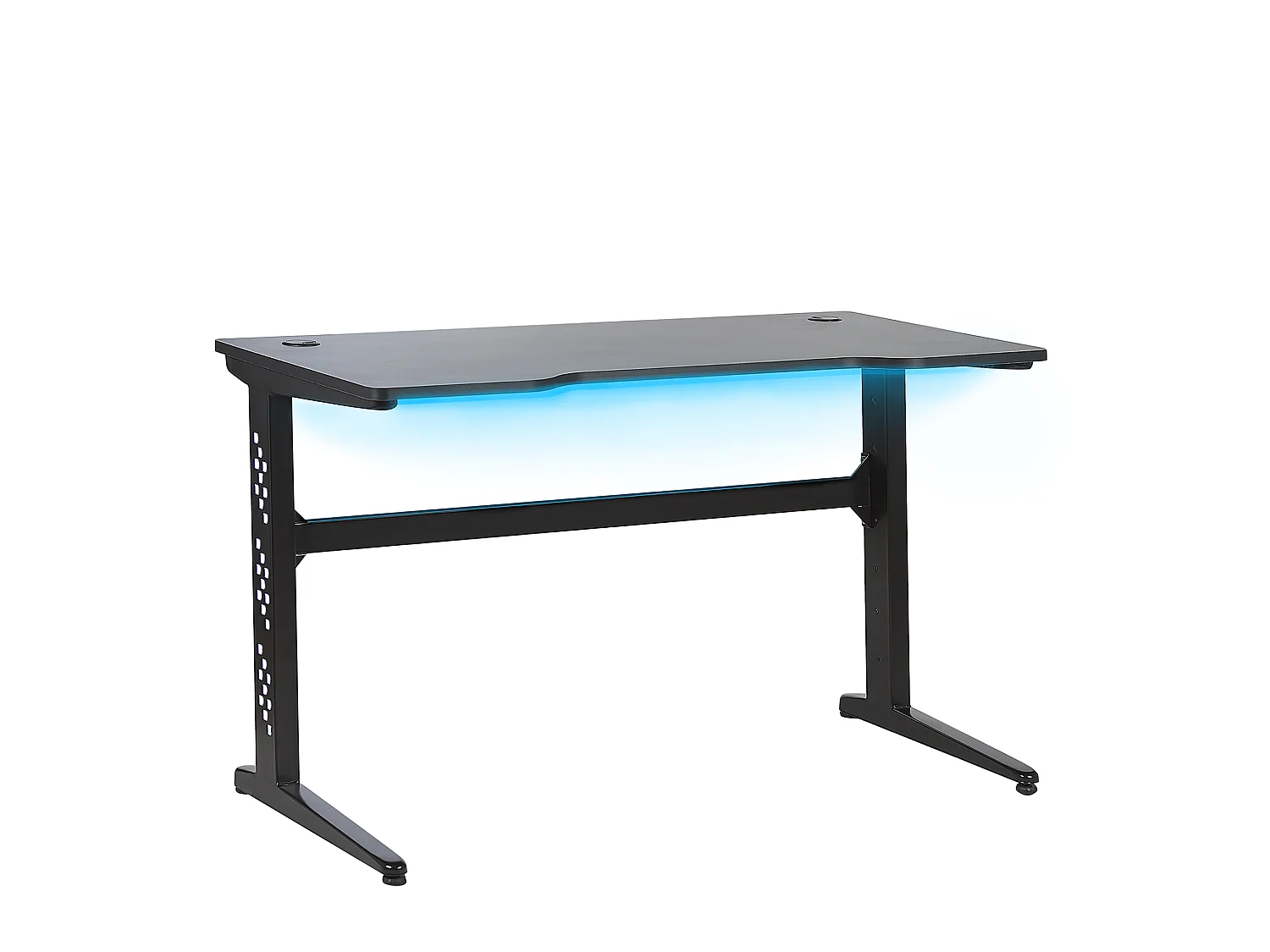Game bureau DEXTER Zwart 120 cm 60 cm RGB LED