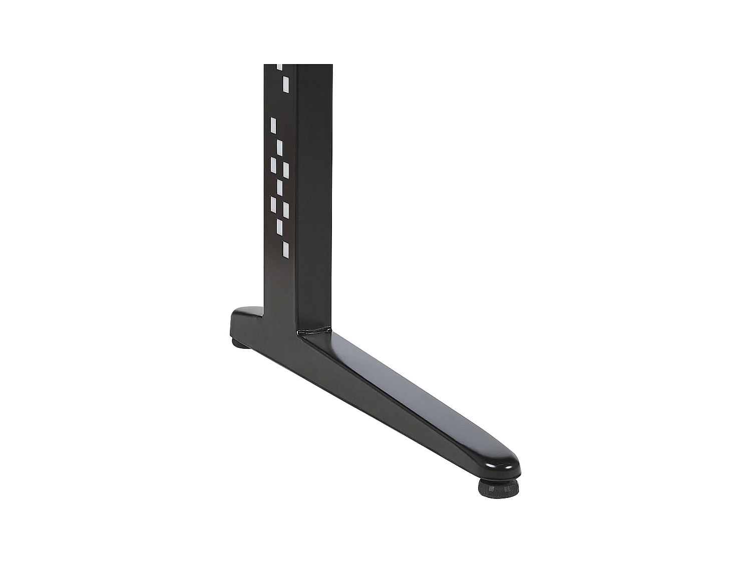 Biurko gamingowe RGB LED 120 x 60 cm czarne DEXTER