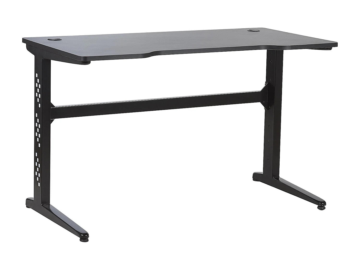 Secretária de jogos DEXTER Preto 120 cm 60 cm LED RGB