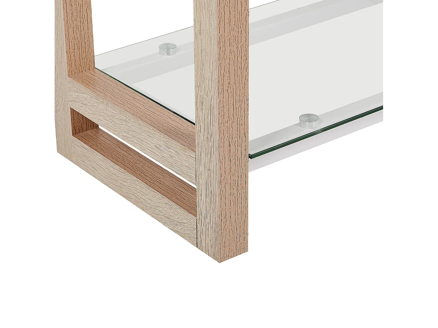 Bibliothèque 4 étagères JENKS 152 cm Blanc