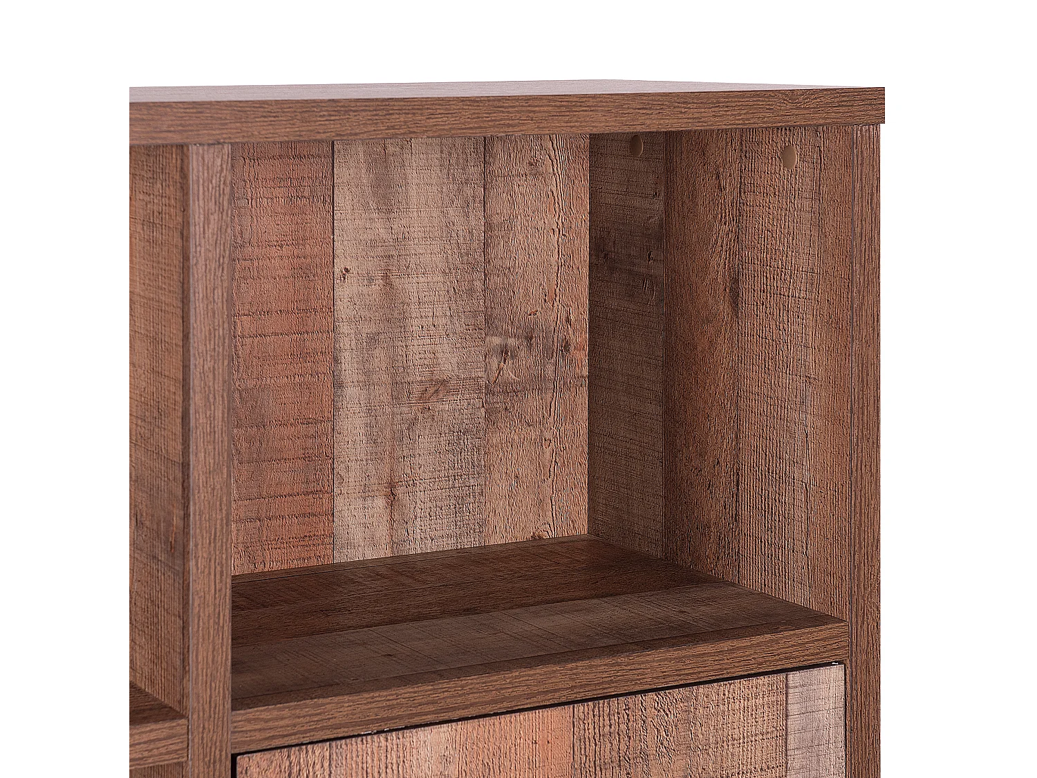 Regał ATLANTA 131 cm Brązowy