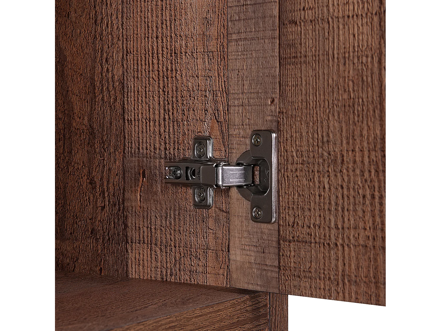 Regał ATLANTA 131 cm Brązowy