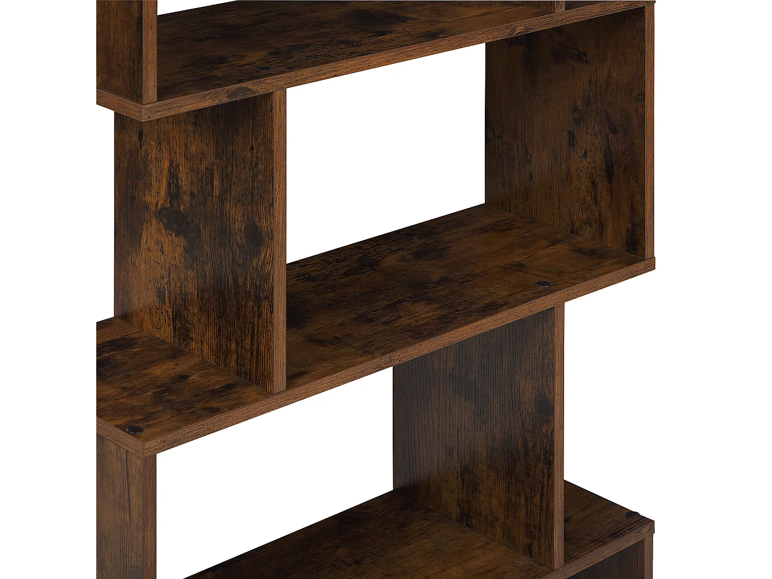 Boekenkast met 6 planken VALDOSA 191 cm Donkerbruin