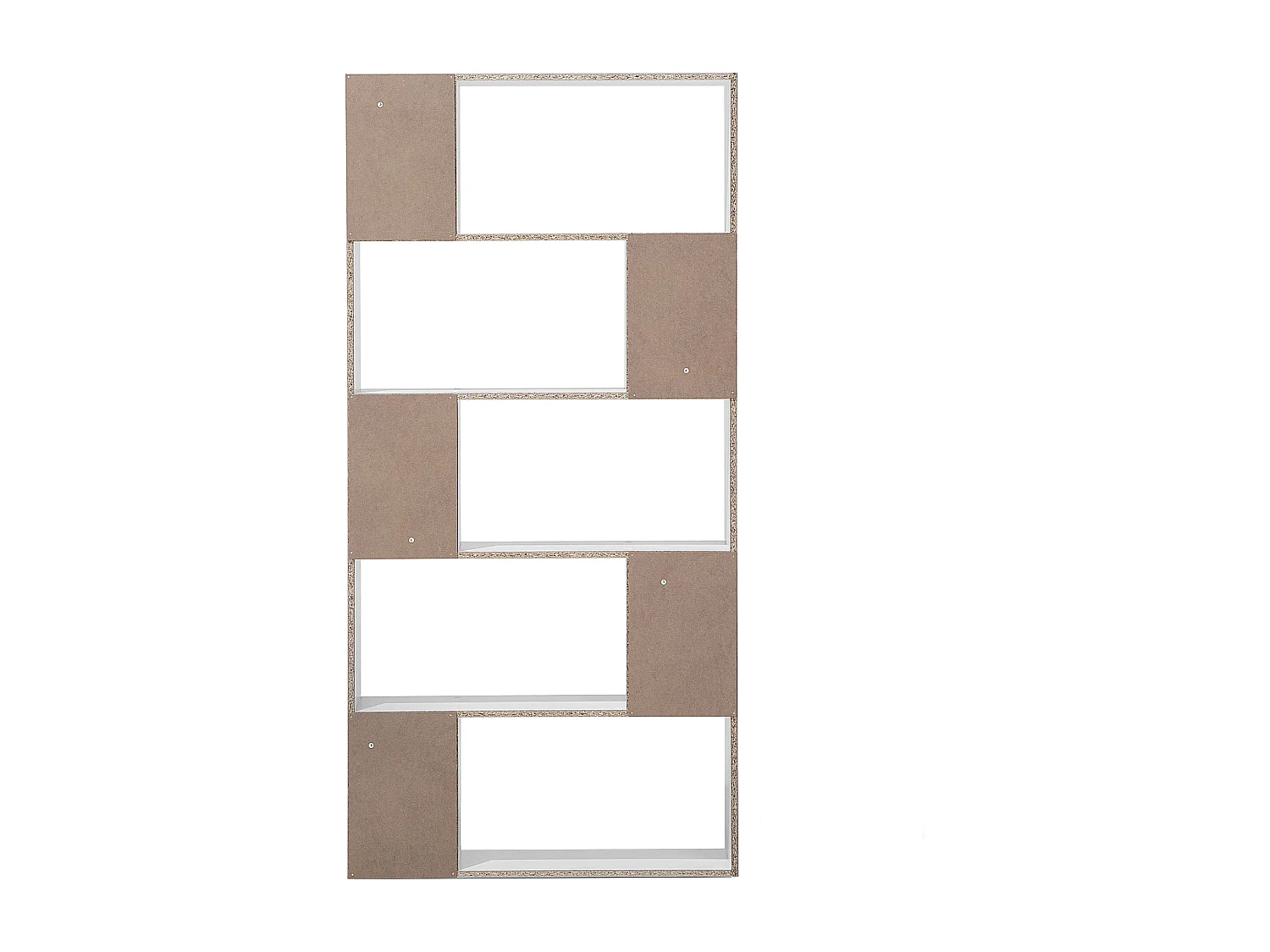 Boekenkast met 5 planken ORILLA 174 cm Wit