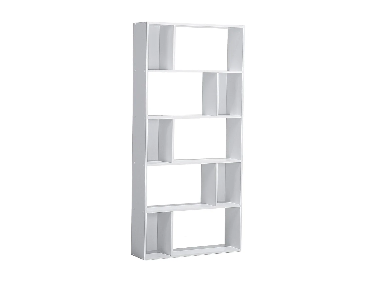 Bibliothèque 5 étagères ORILLA 174 cm Blanc