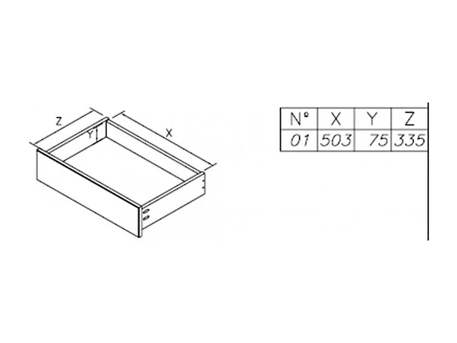 Vaisselier Blanc 6 Portes Coulissantes 3 Tiroirs 6 Tablettes L 178.6 H 199 P 42.3 cm