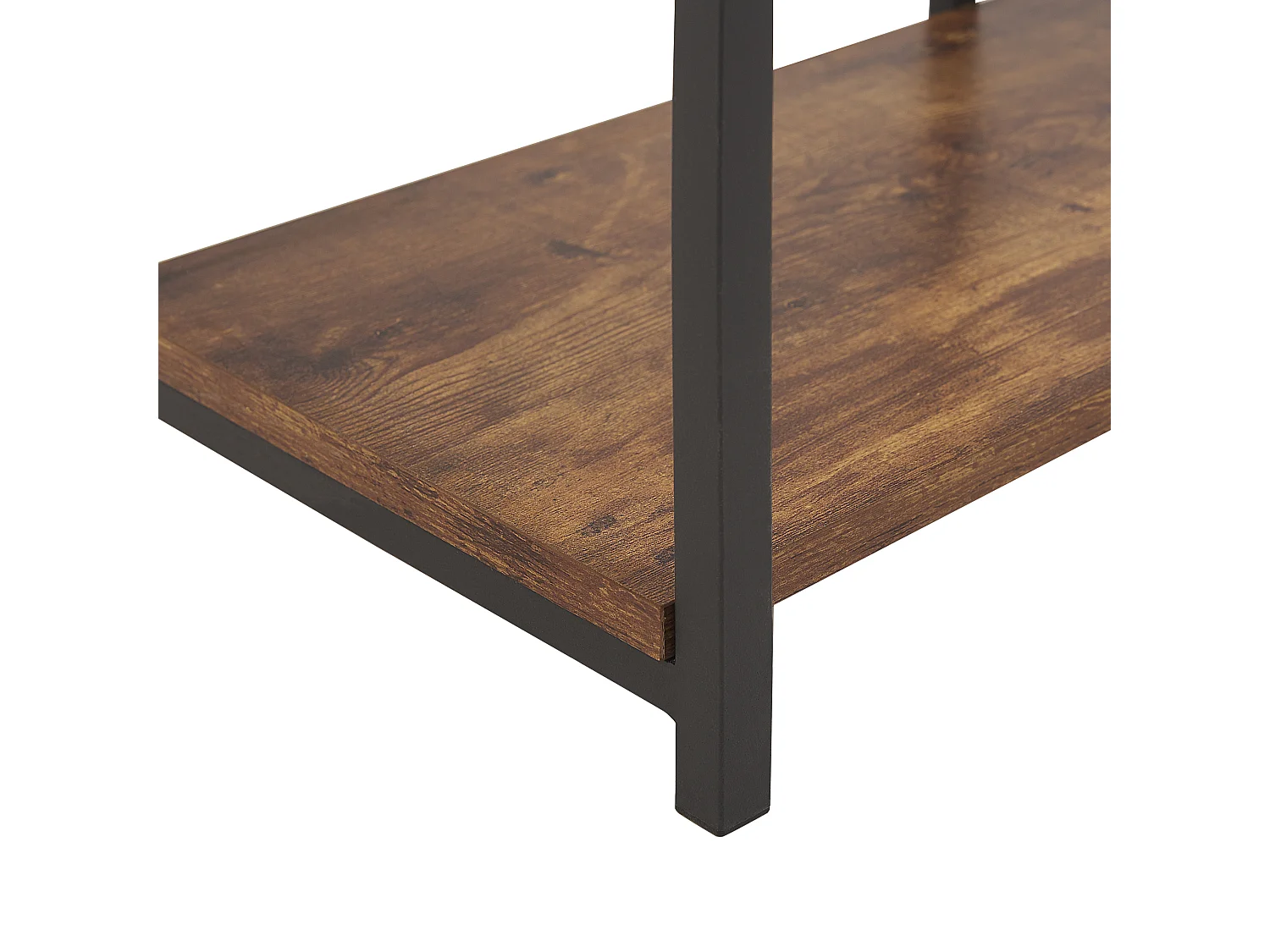 Estante com 3 prateleiras RHODE Castanho escuro