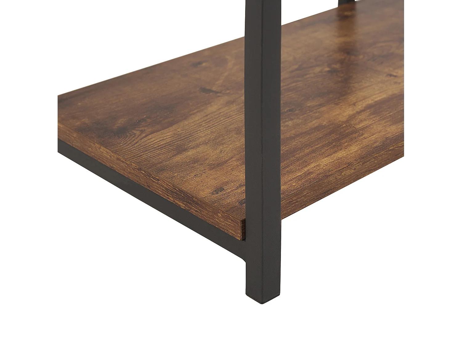 Bibliothèque 3 étagères RHODE Marron foncé