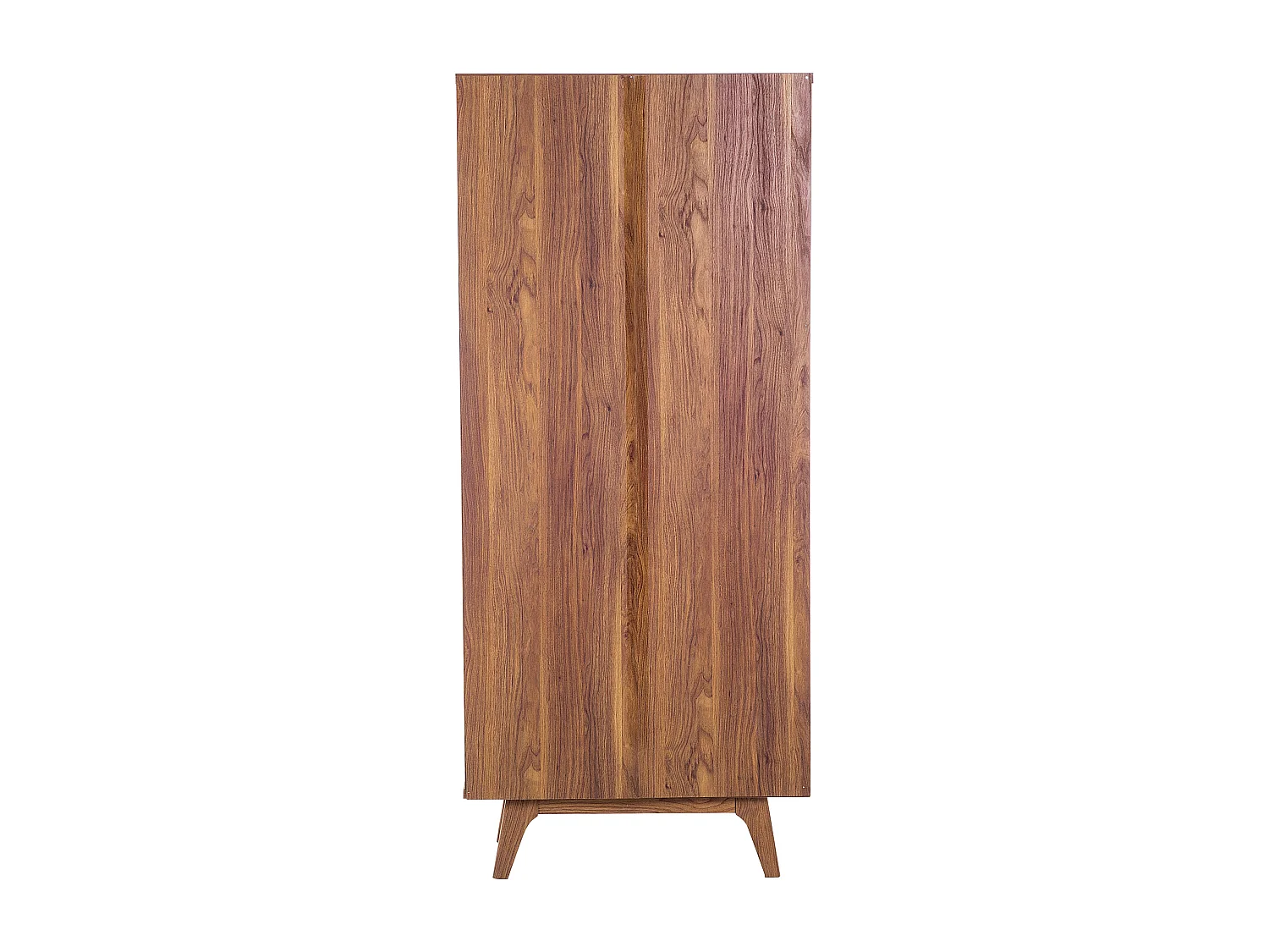 Etagère COLUMBUS 182 cm Marron/blanc