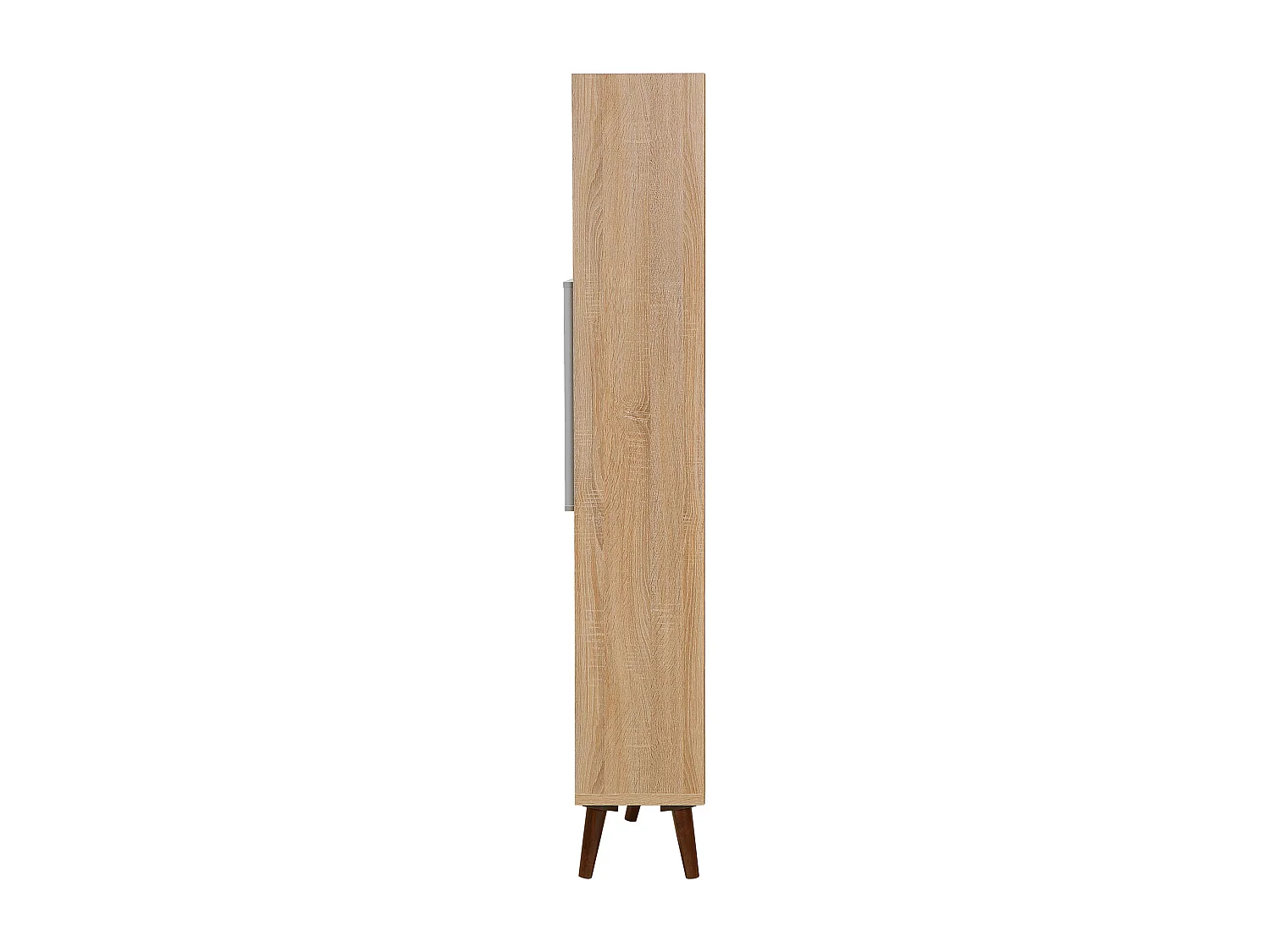 Estantería ALLOA Derivado de madera 174 cm Marrón claro/Blanco