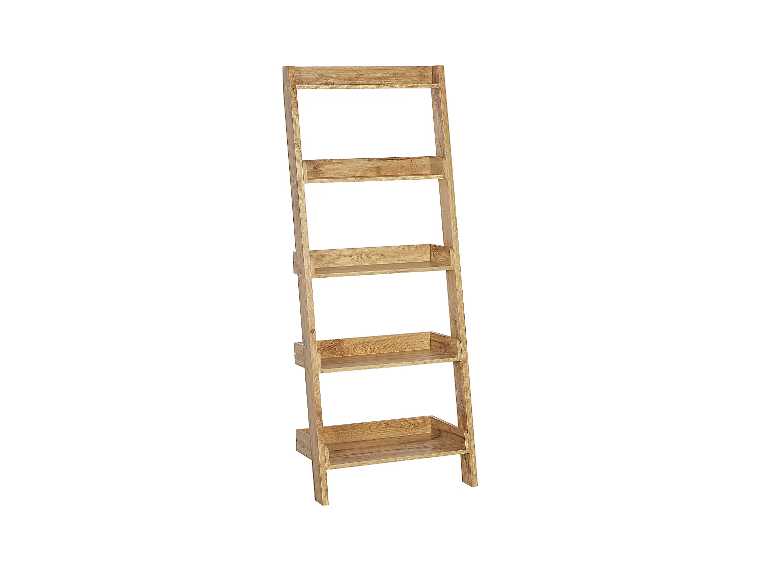 Étagère à 5 niveaux MOBILE TRIO 167 cm Marron clair