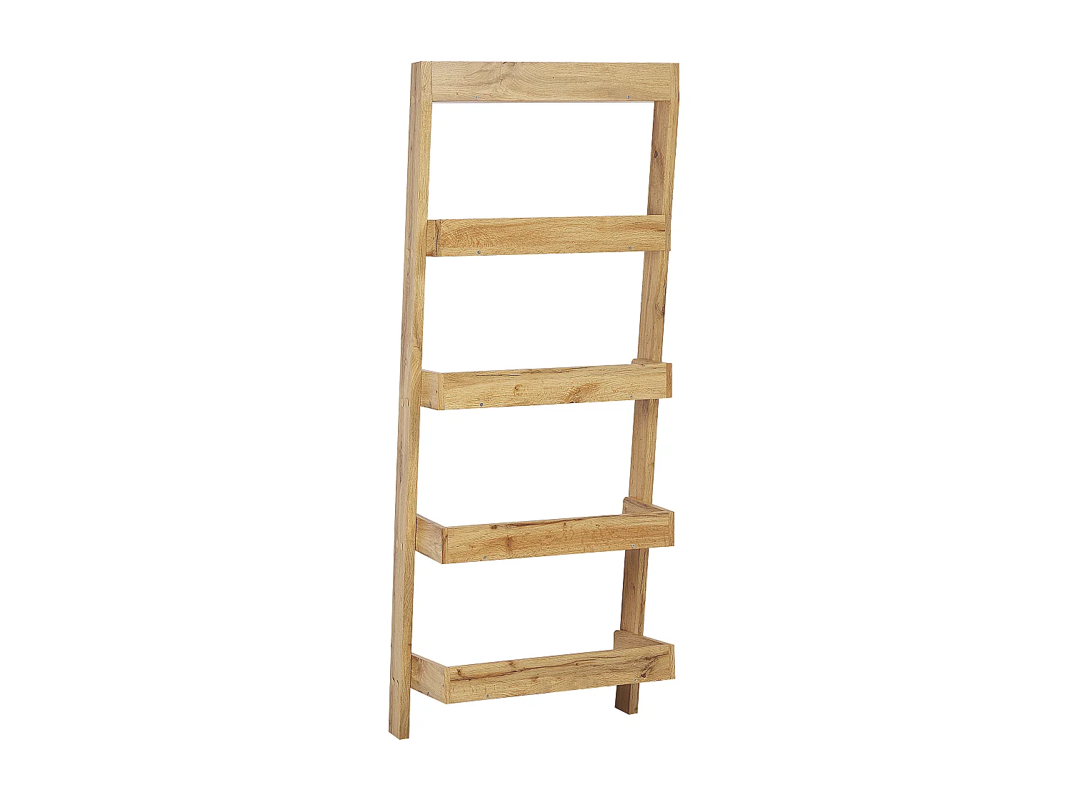 Modernes und praktisches Bücherregal heller Holzfarbton Mobile trio