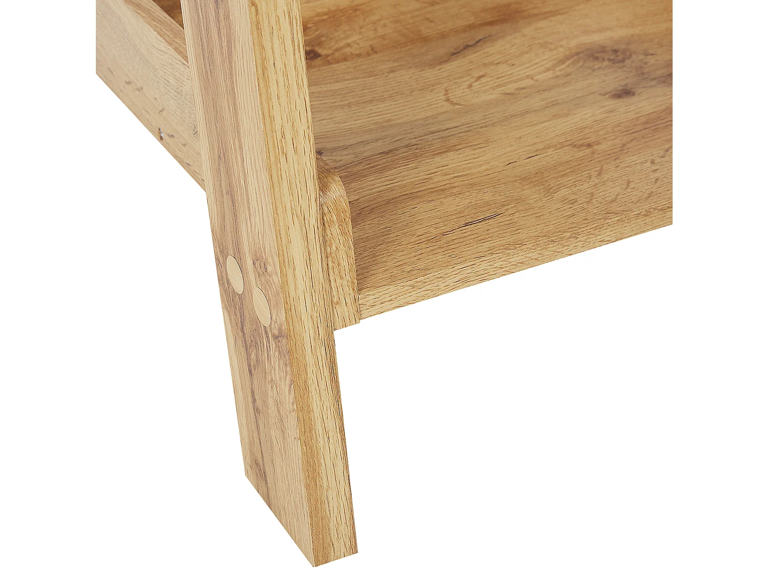 Modernes und praktisches Bücherregal heller Holzfarbton Mobile trio