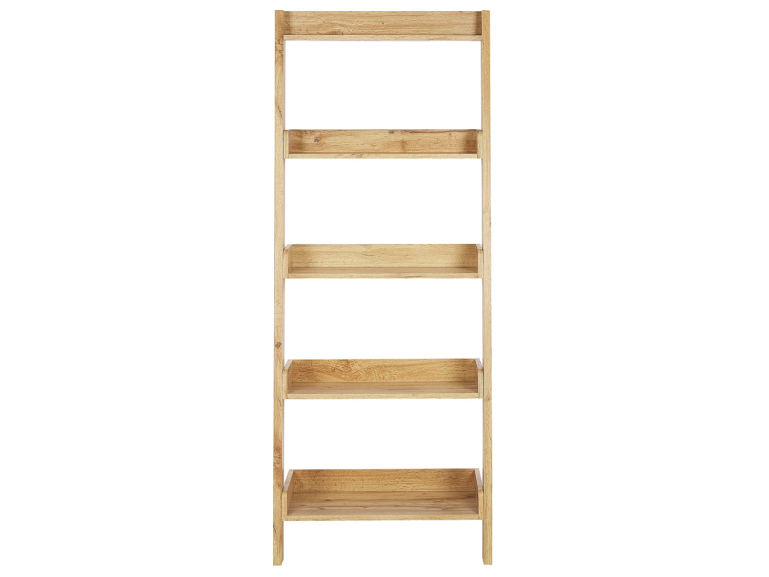 Bibliothèque 5 étagères MOBILE TRIO 167 cm Marron clair